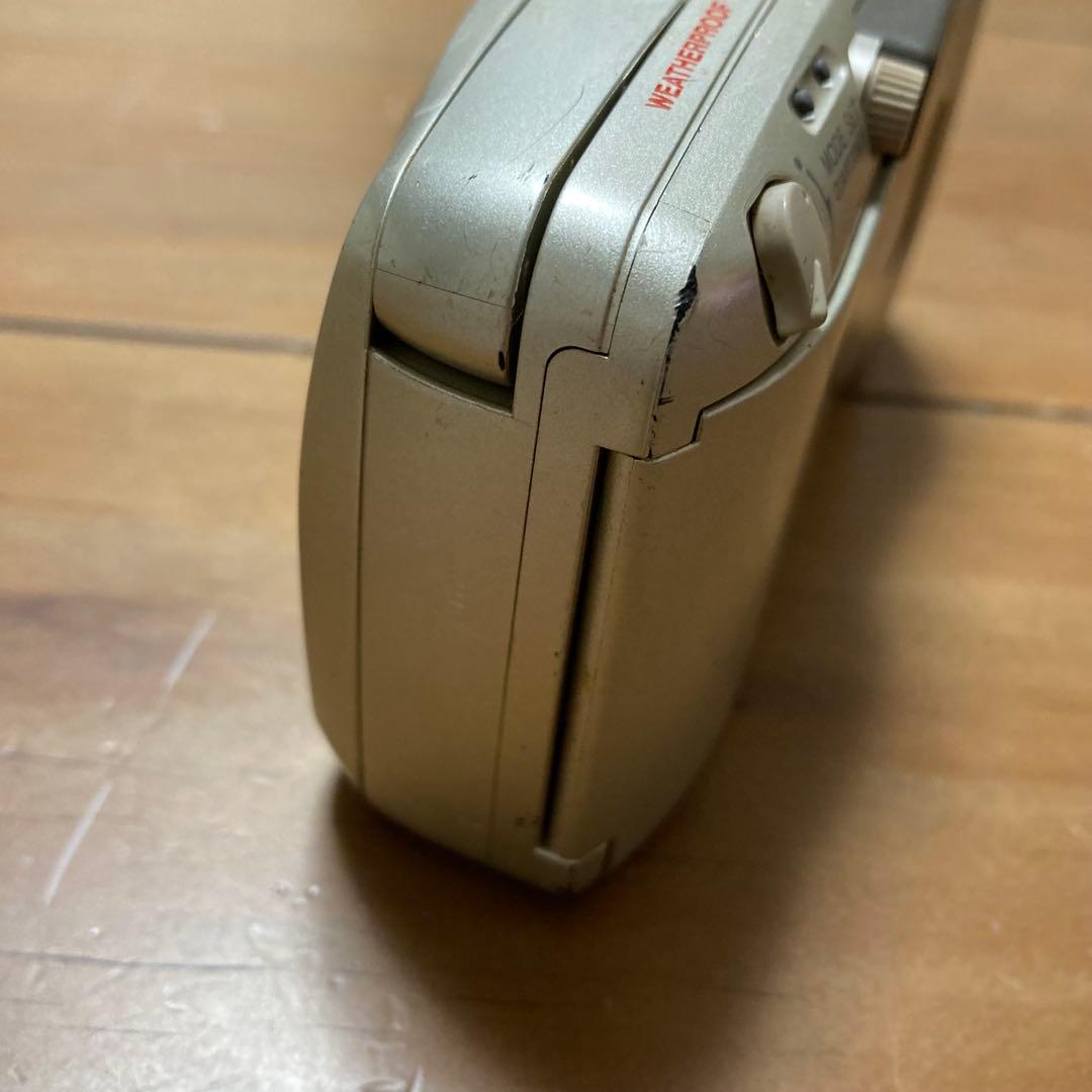 OLYMPUS μ ZOOM 105 DELUXE シルバー フィルムカメラ