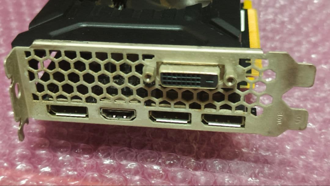ジャンク PALIT GTX 1060 DUAL 6G 動作確認済み