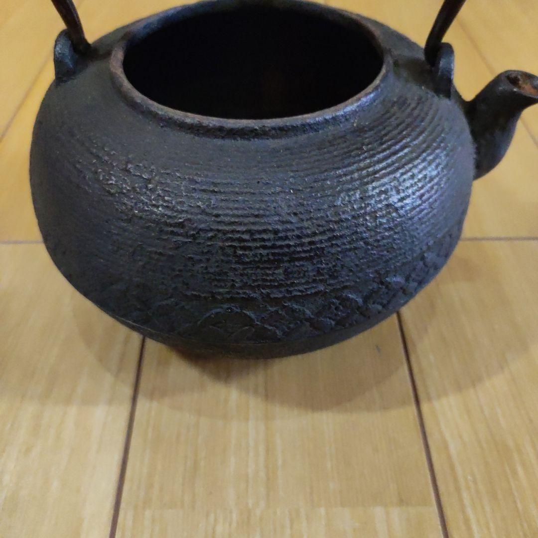 茶道具の龍敏堂鉄瓶