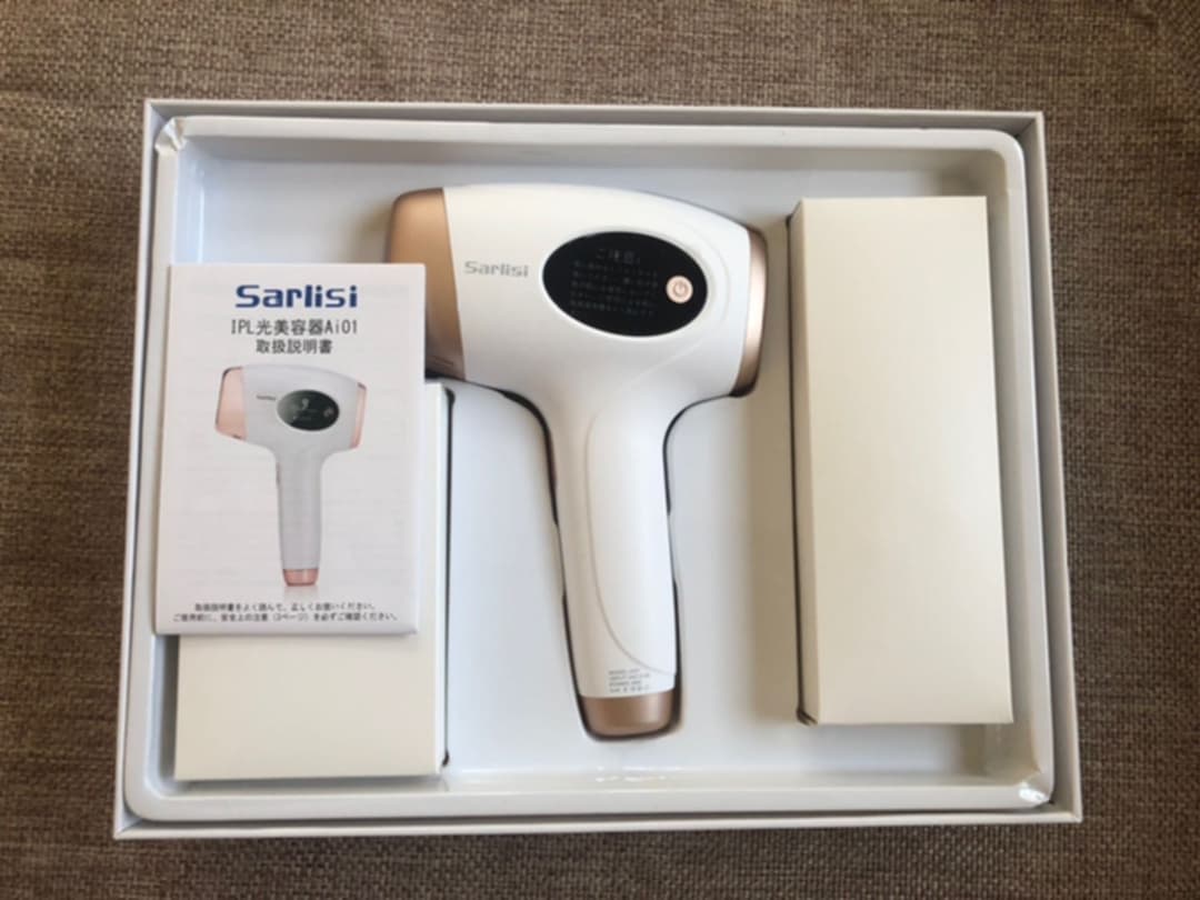【値下げしました】Sarlisi IPL光脱毛器 Ai01