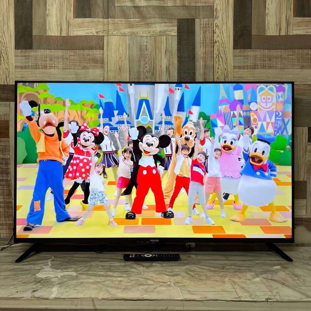 全国送料込❣️2年前購入VEZZER50型4KチューナーレスGoogleTVアプリ