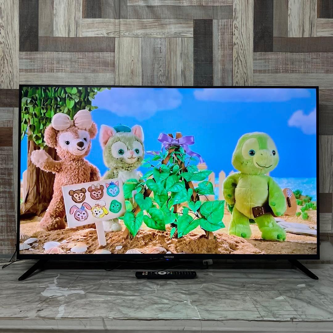 全国送料込❣️2年前購入VEZZER50型4KチューナーレスGoogleTVアプリ