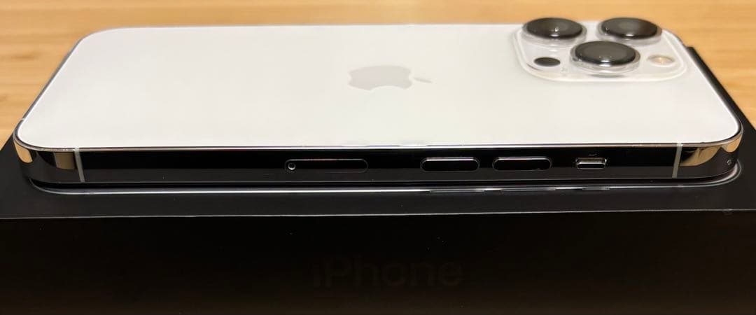 【美品】iPhone 13 PRO 128GB シルバー　バッテリー100%