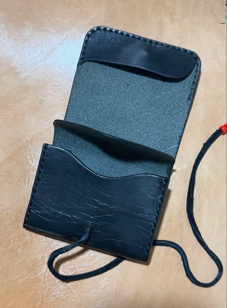 サドルレザーのコンパクトウォレットver.3.0 コンチョ　ミニ財布　ゴローズ