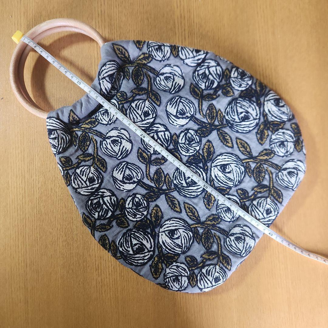 ミナペルホネン　rosy　ハンドメイド　バッグ