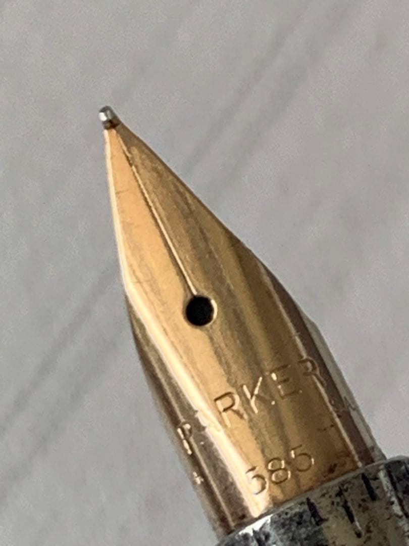 PARKER 75 万年筆 Sterling&14K GF軸 14Kペン先 希少