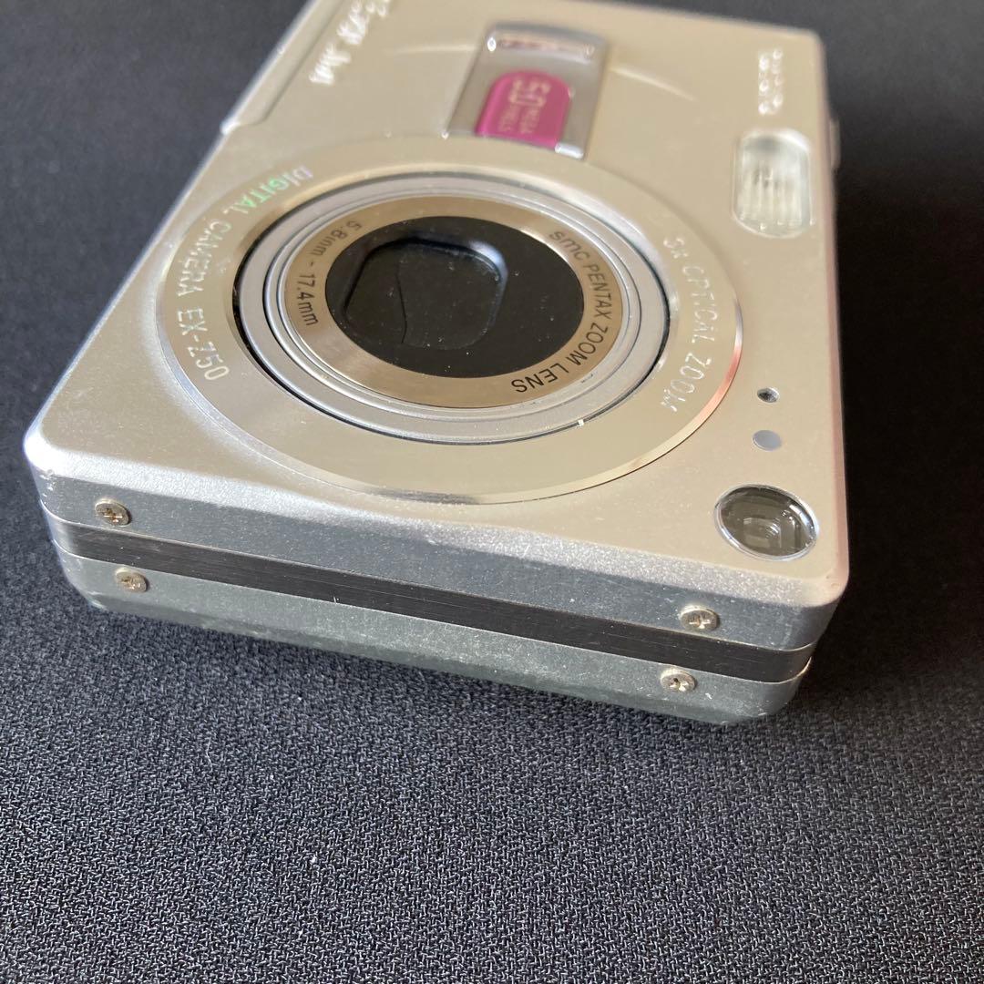 CASIO EXILIM EX-Z50 シルバー CCDセンサー コンデジ