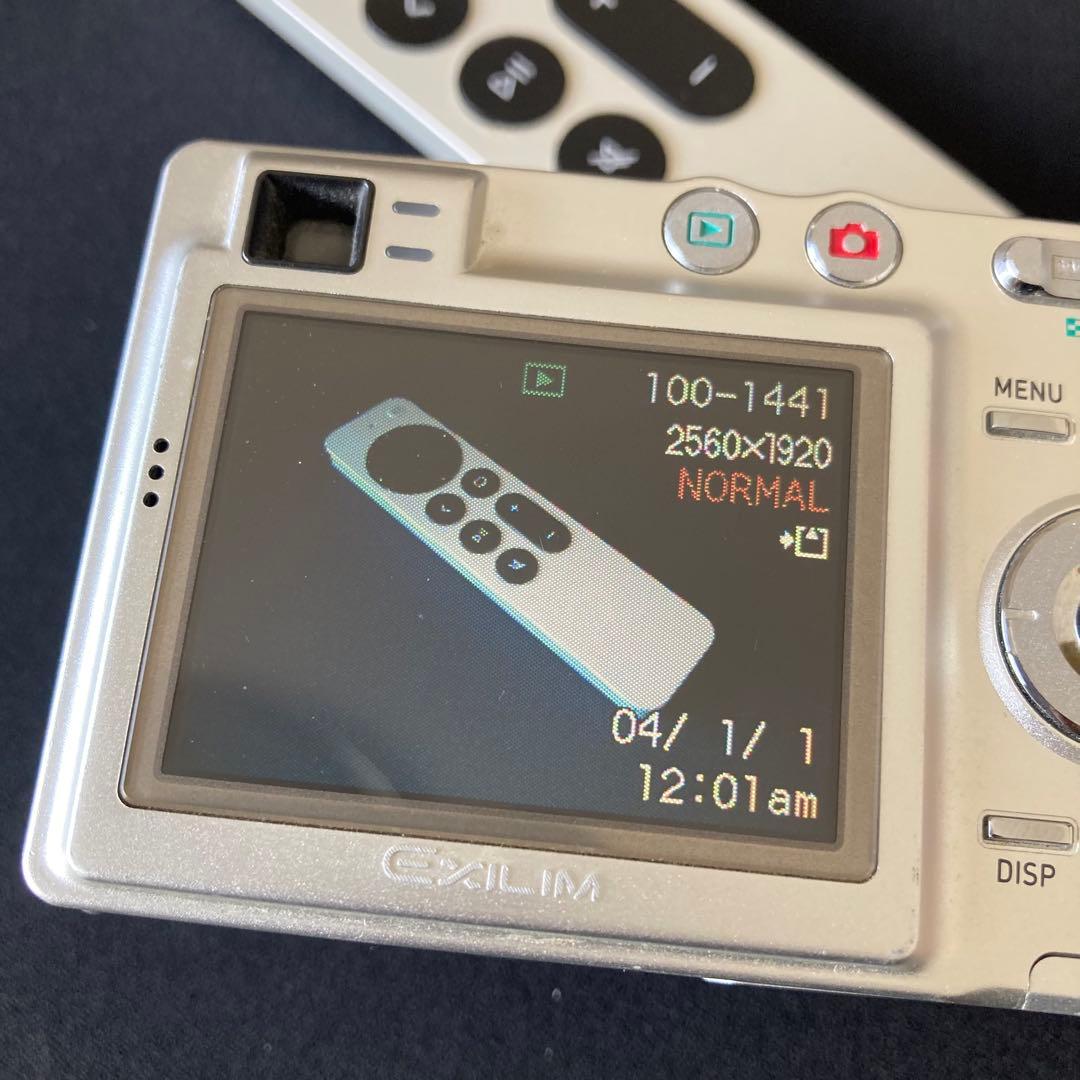 CASIO EXILIM EX-Z50 シルバー CCDセンサー コンデジ