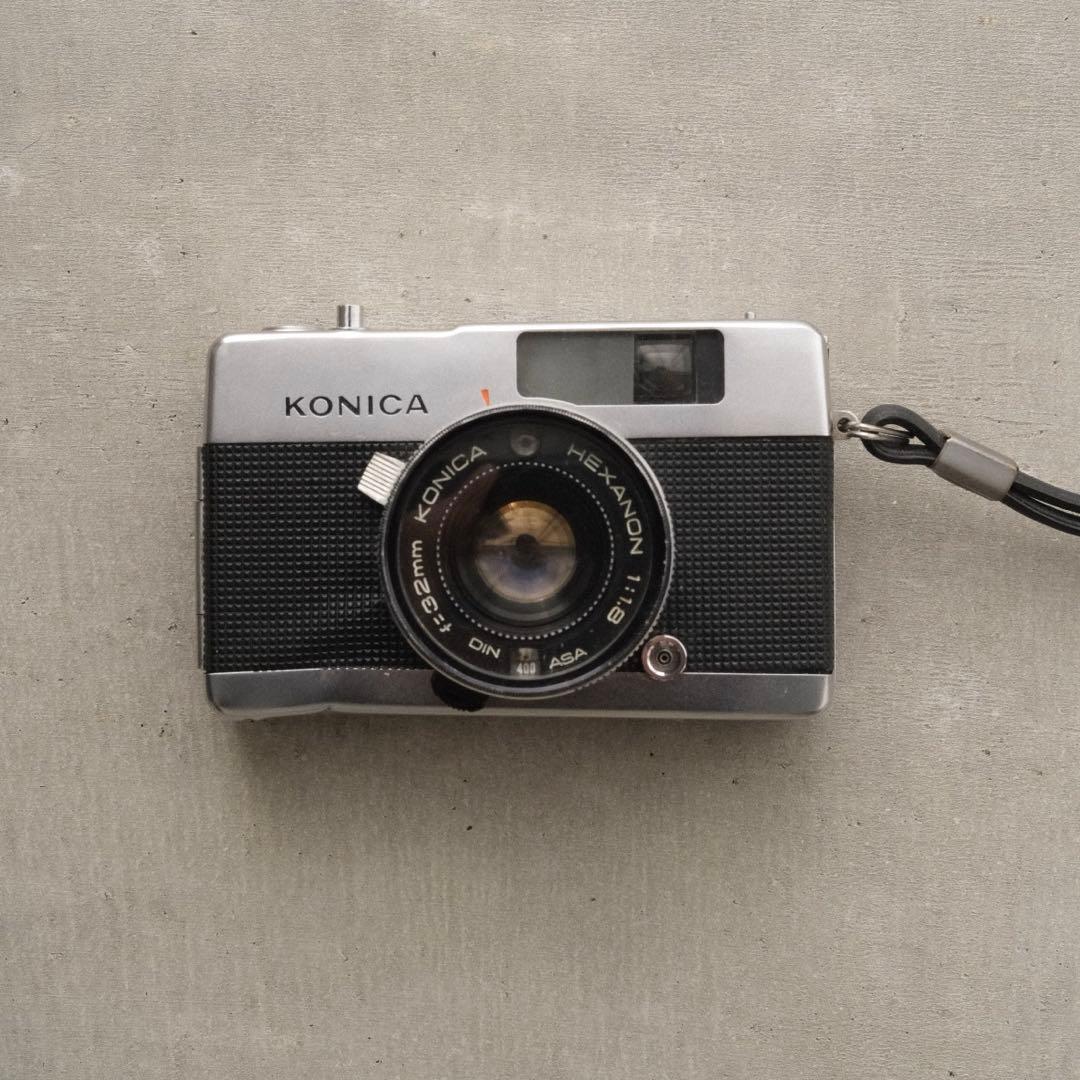 【整備済み品】KONICA EYE2フィルムカメラ、ハーフカメラ