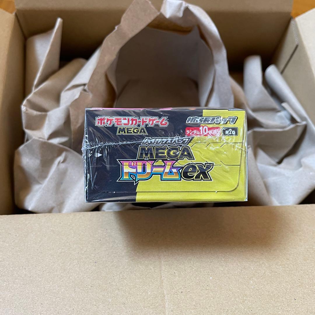 シュリンク付き ポケモンカード ハイクラスパック MEGAドリームex BOX