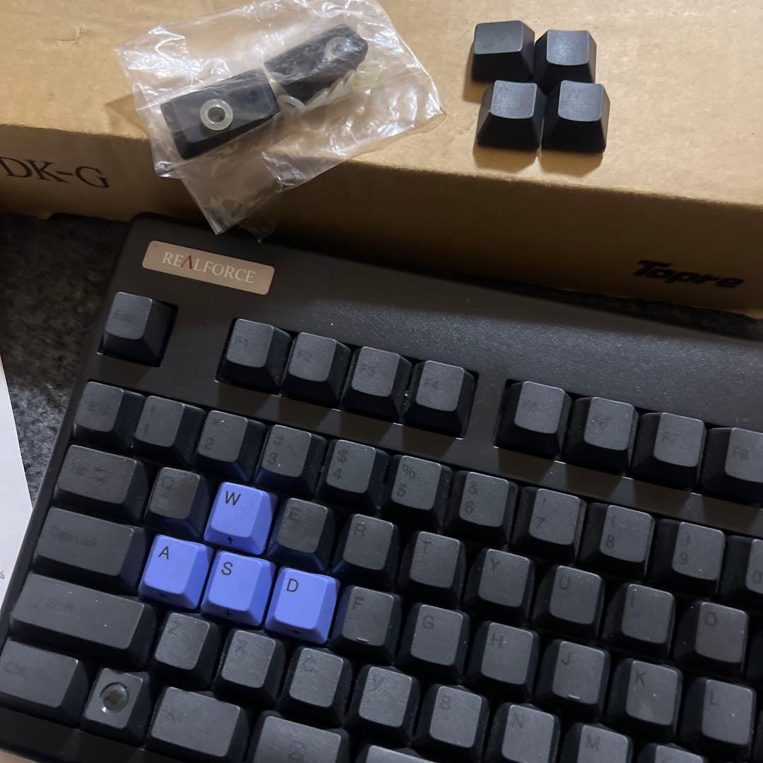 美品Topre東プレ リアルフォース91 UDK-G パソコンキーボード美品