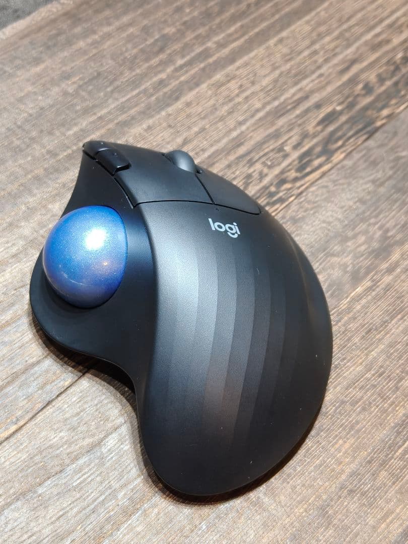 ほぼ未使用 ロジクール 静音 ワイヤレス トラックボール マウス M575SPd