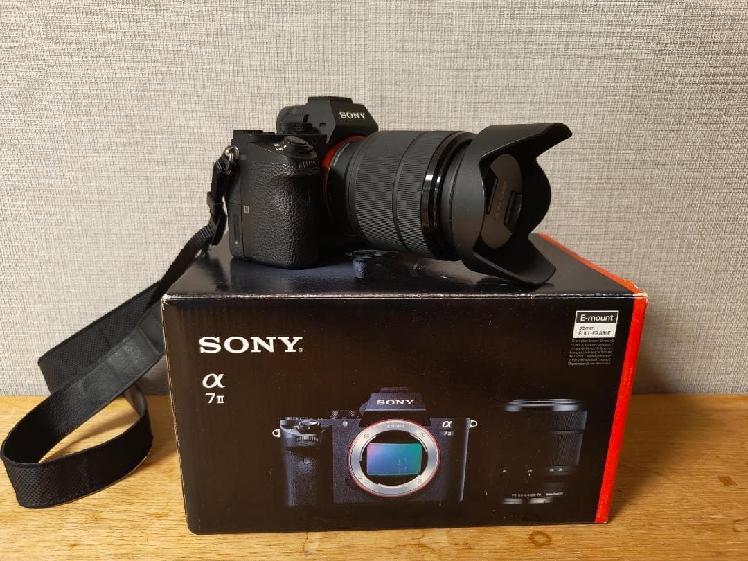 すぐ使える SONY α7 II ILCE-7M2 ミラーレス一眼 レンズ付き