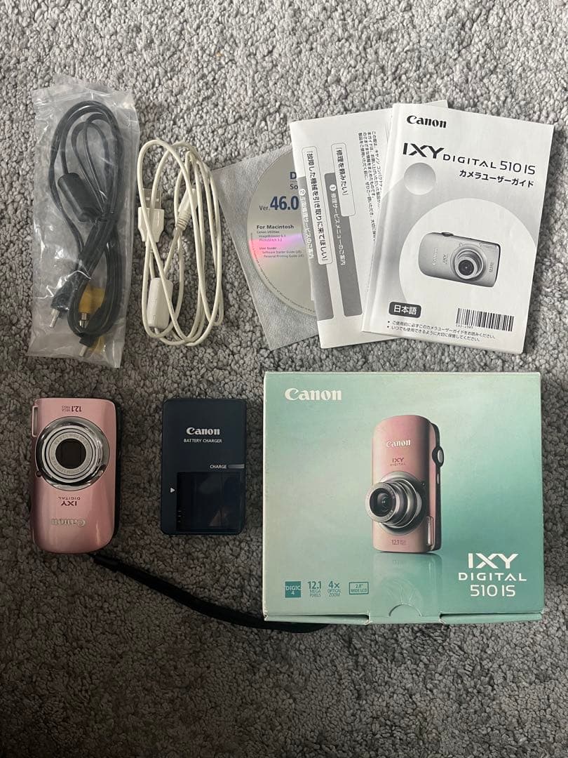 美品Canon IXY DIGITAL 510 IS ピンク