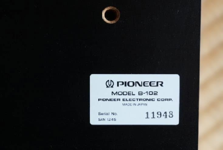 Pioneer オーディオラック MODEL B-102