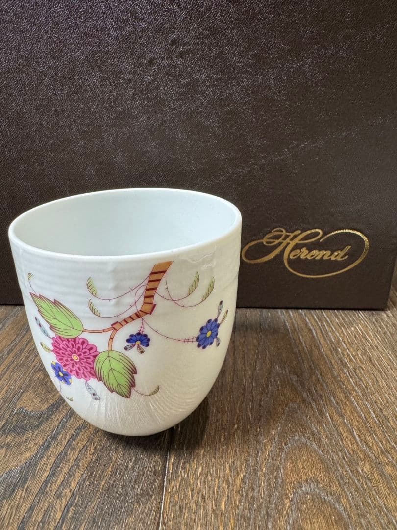新品(希少)ヘレンド(Herend)　　エスキスフラワー&グリーン食器セット値下