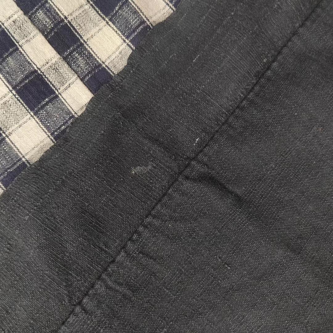 藍と綿の静かな手仕事｜ヤオ族 手織り布と手刺繍の上衣｜飾って楽しむ古布