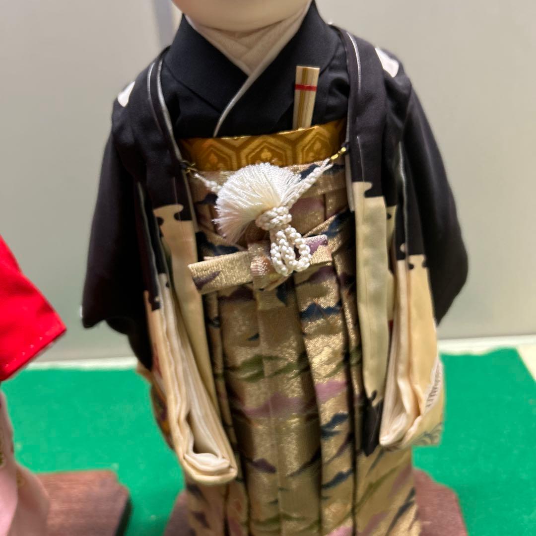 市松人形 伝統工芸 男の子と女の子セット