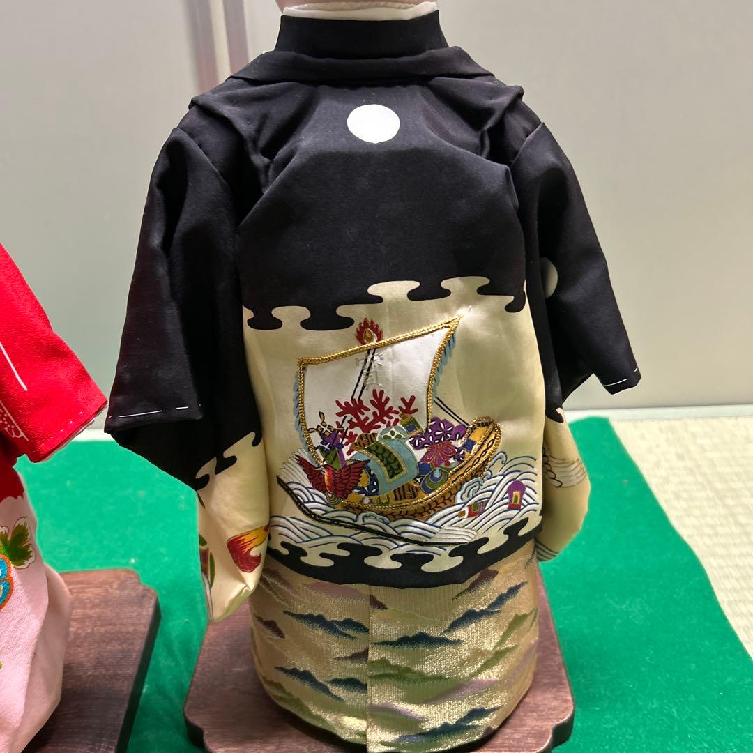 市松人形 伝統工芸 男の子と女の子セット
