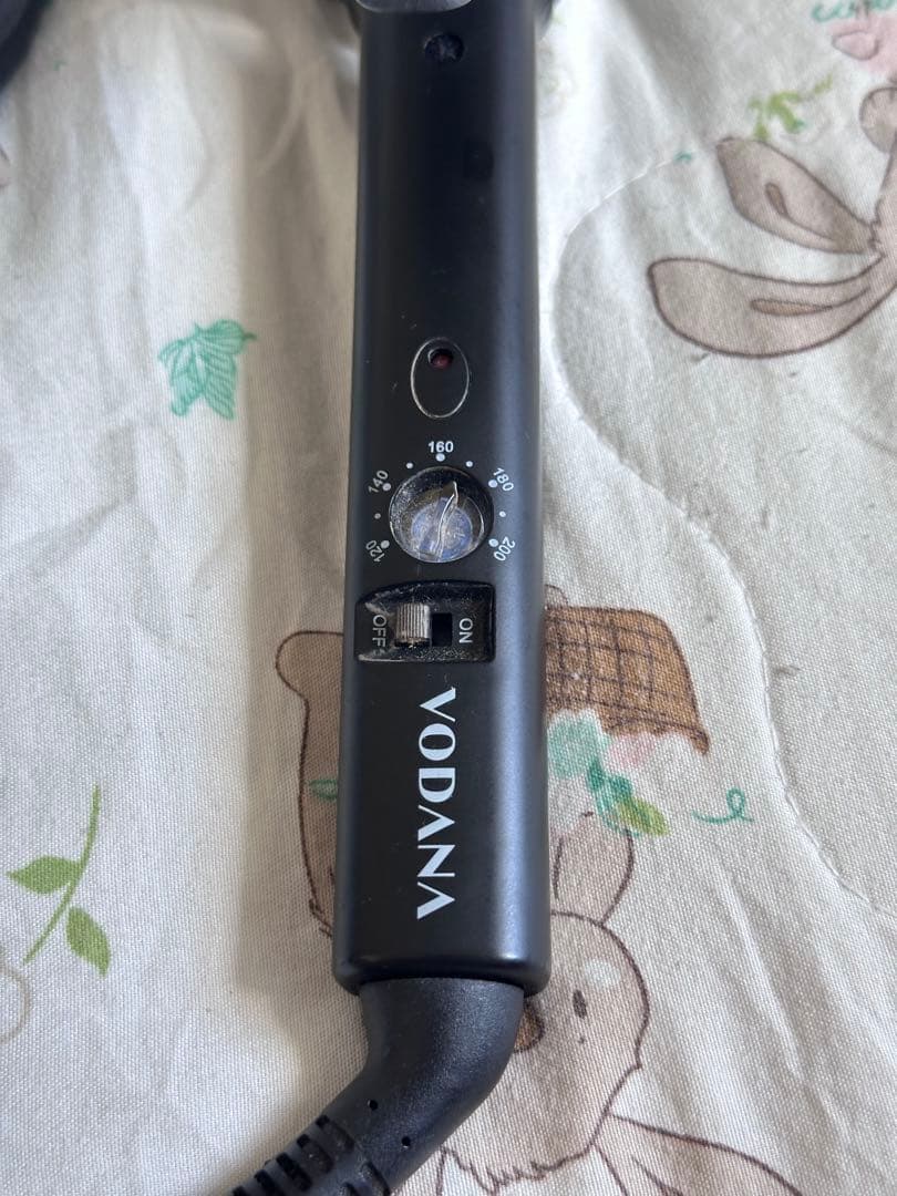 VODANA GLAMWAVE CURLING IRON 36mm ブラック