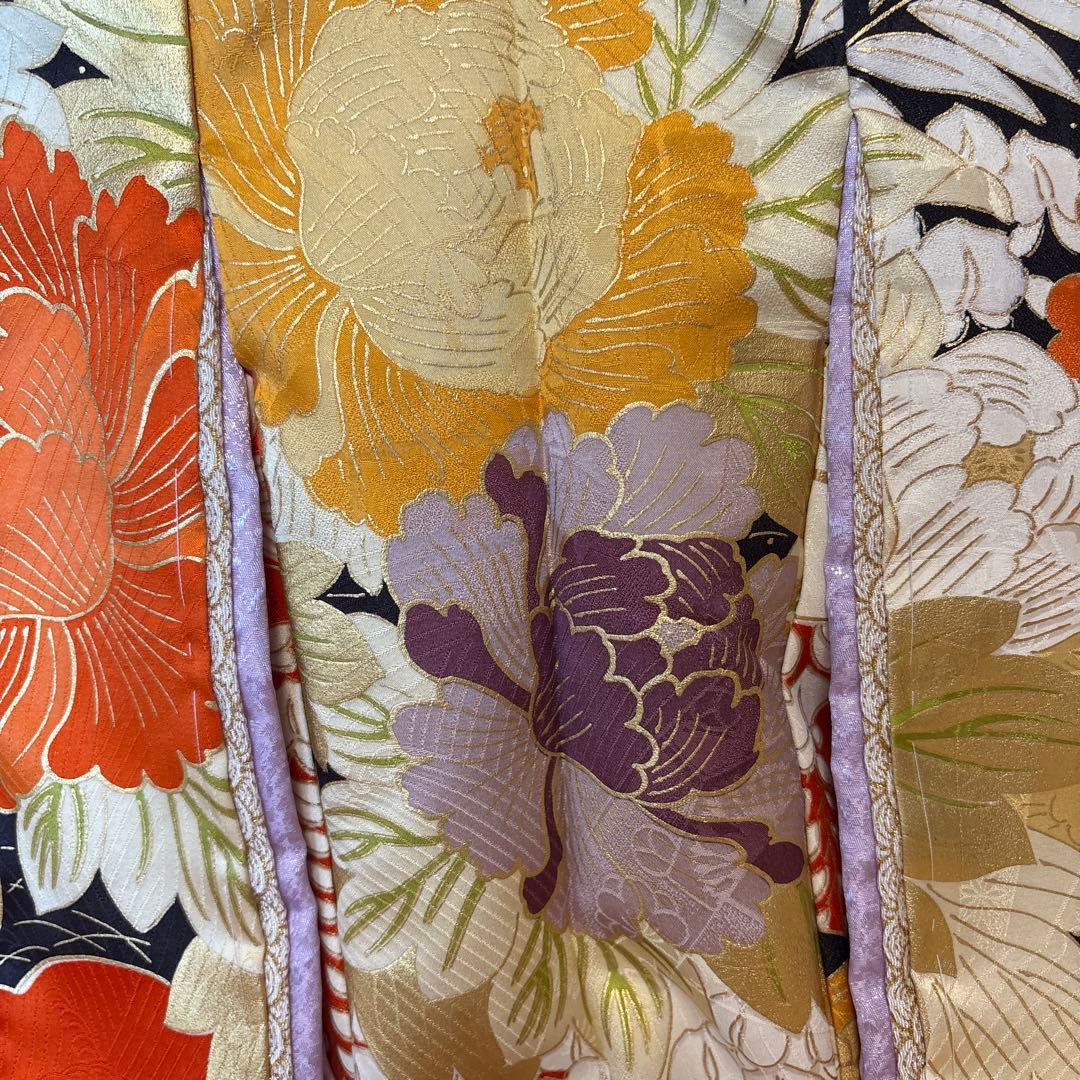 ミニチュア着物　扇、桜、菊チムページ
