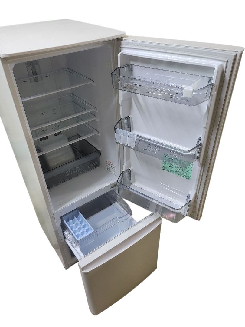 ベル三菱 2022年製 ノンフロン冷凍冷蔵庫 MR-P17G-W 168L