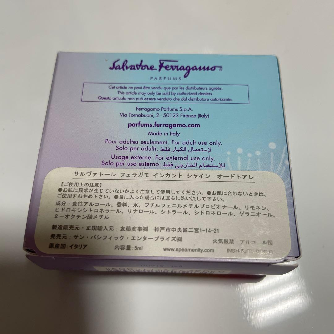 香水(女性用) Salvatore Ferragamo incanto Shine