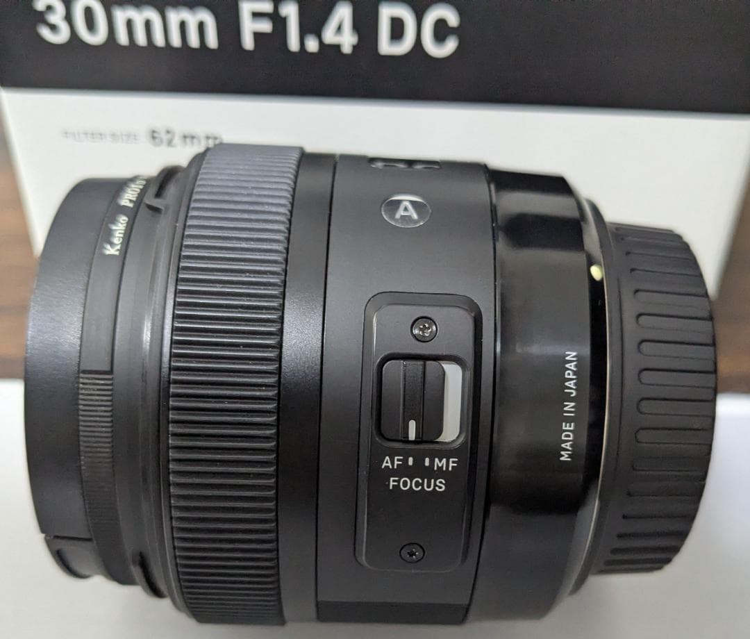 SIGMA 30mm F1.4 DC 単焦点レンズ CANON EFマウント