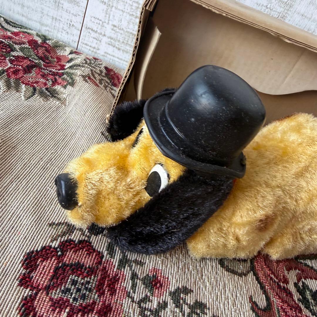 希少 昭和 箱付 SNIFFY DOG 当時物 日本製 電動玩具 ぬいぐるみ
