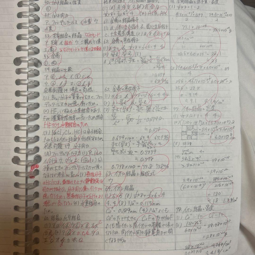 jkの受験勉強ノート( ' ' )♡