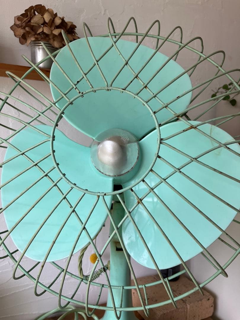 昭和レトロ　扇風機　三菱　アンティーク