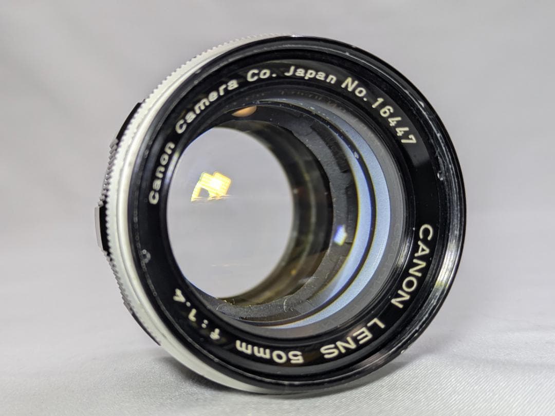 良品 Canon LENS 50mm f/1.4 L39 #276