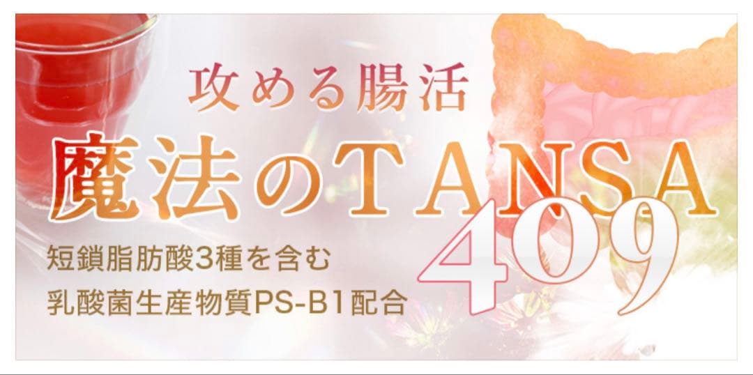 【新品】【賞味期限2025年7月】魔法のTANSA409プレミアム（マンゴー味）