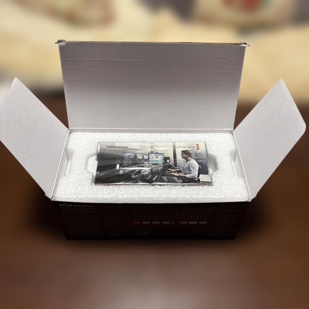 【ほぼ新品】ATEM Mini Pro スイッチャー Blackmagic