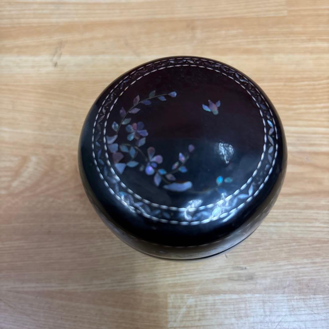 螺鈿細工 棗 茶入 茶道具