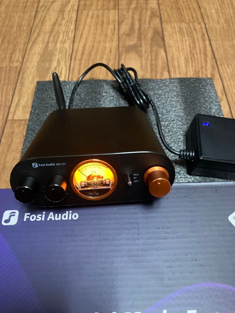 美品:Fosi Audioステレオミニアンプ　MC101