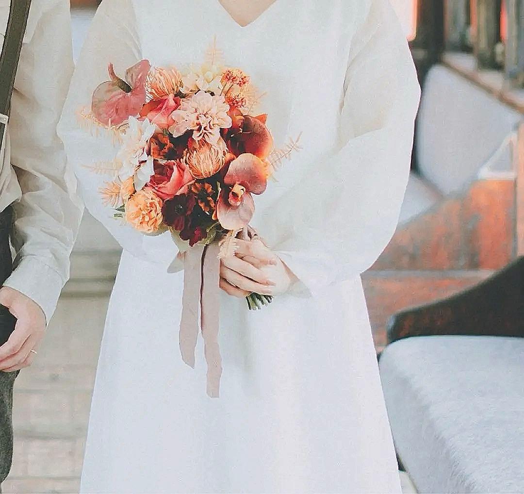 アーティフィシャルフラワー　　結婚式　前撮り