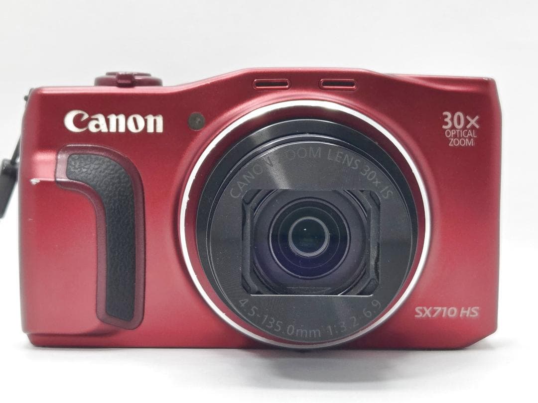 キヤノン　Canon PowerShot SX710 HS レッド 《元箱付属》