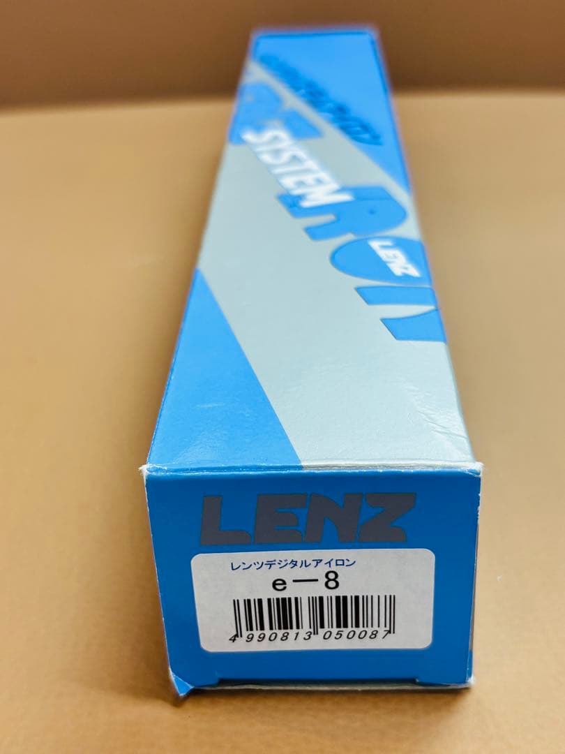 未使用に近い　LENZ e-8レンツアイロン5角8㎜　ロッド最新モデル