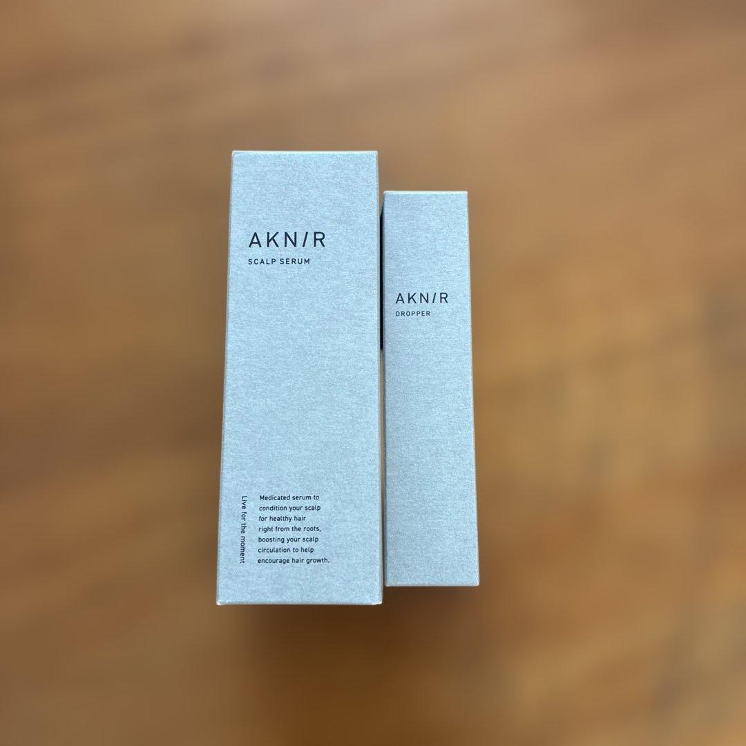 AKNIR シャンプー トリートメント 、スカルプセラムセット