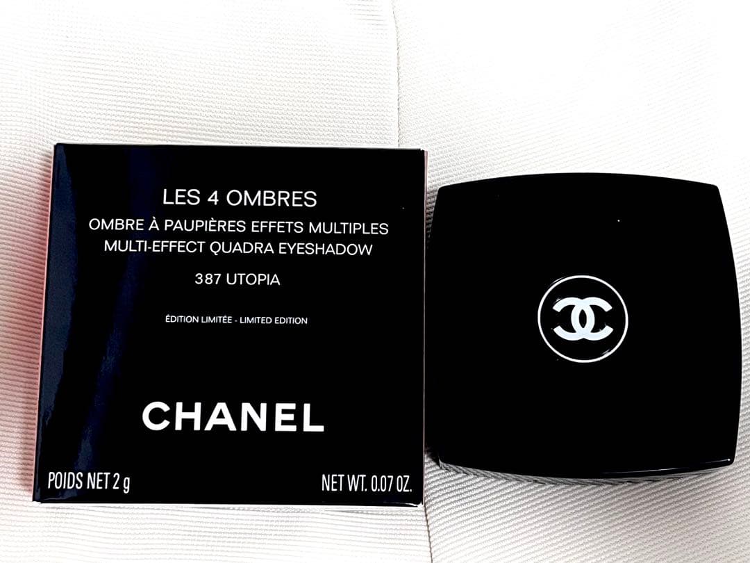 CHANEL シャネル　レ　キャトル　オンブル　387 ユートピア　アイシャドウ