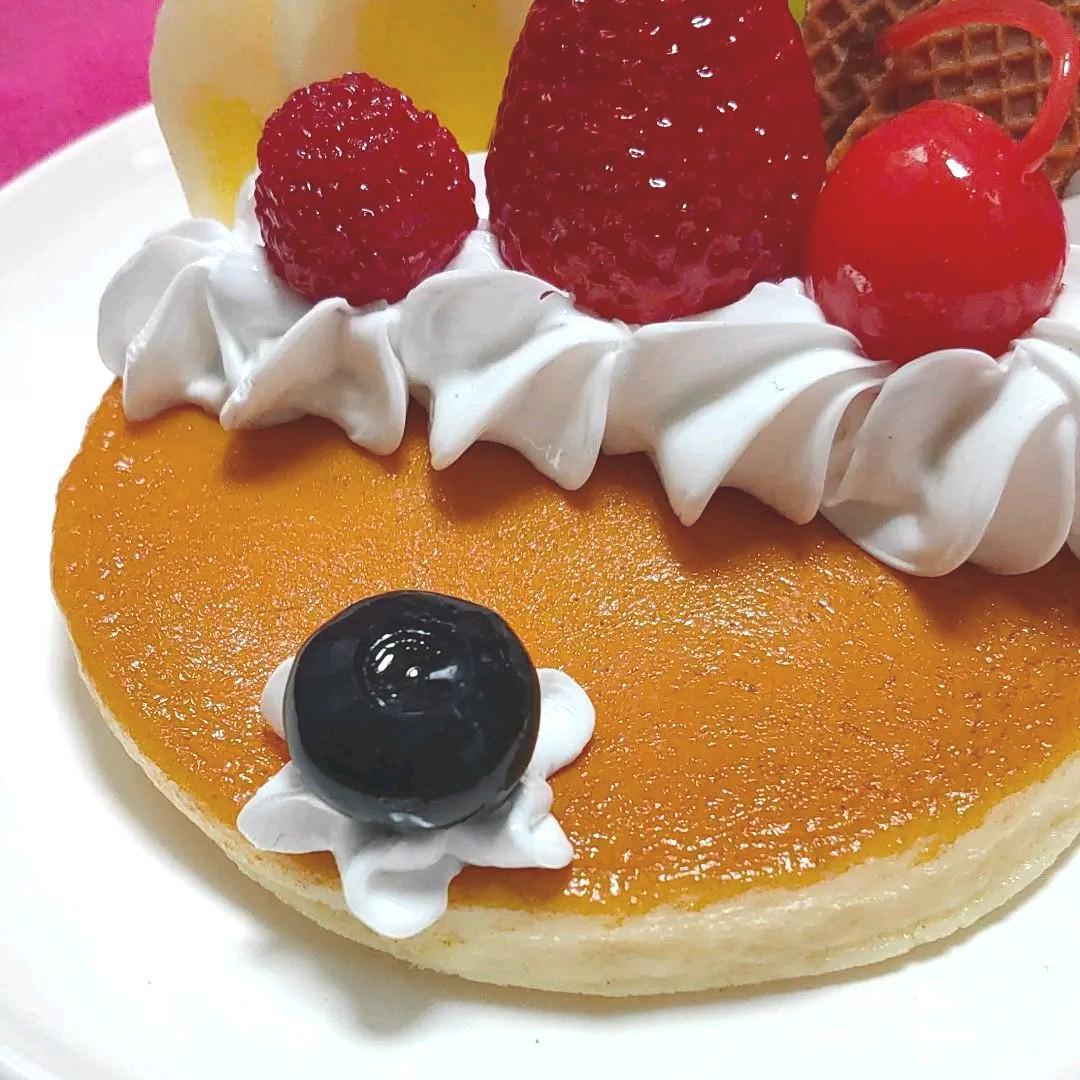 芸術品！日本の匠技！食品サンプル（しっとり感！フルーツパンケーキ）