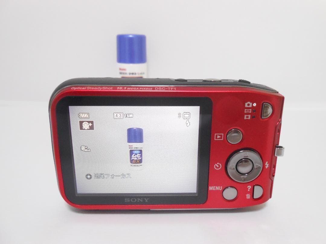 【お値下げ歓迎・ほぼ新品】SONY Cyber-shot DSC-TF1 防水
