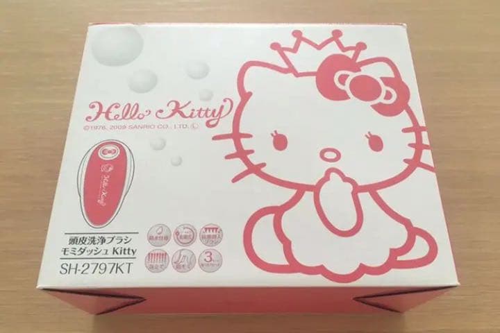 頭皮洗浄ブラシ ハローキティ　頭皮マッサージ