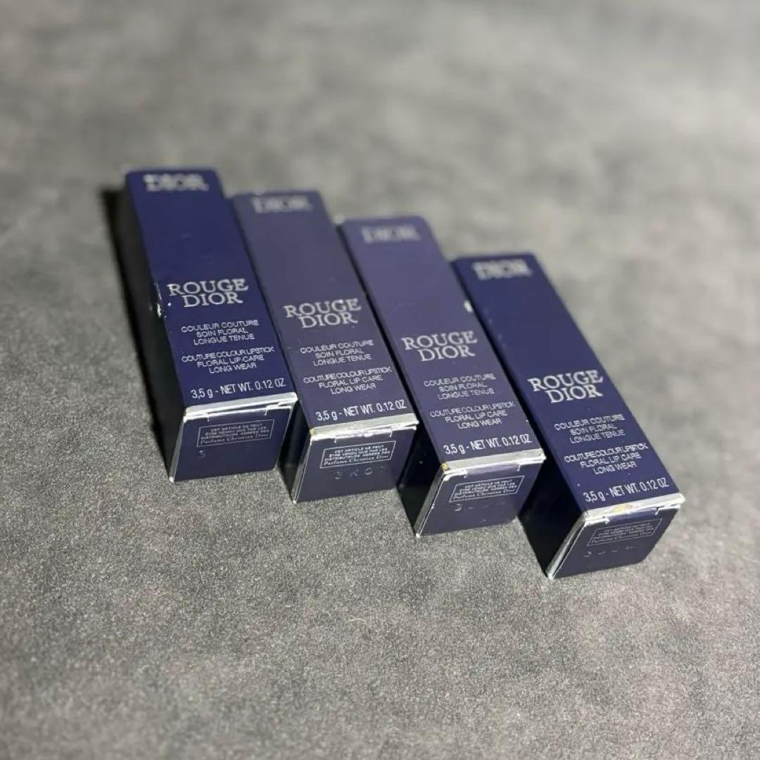 【ブルベ夏】Dior ルージュディオール4本セット 未開封