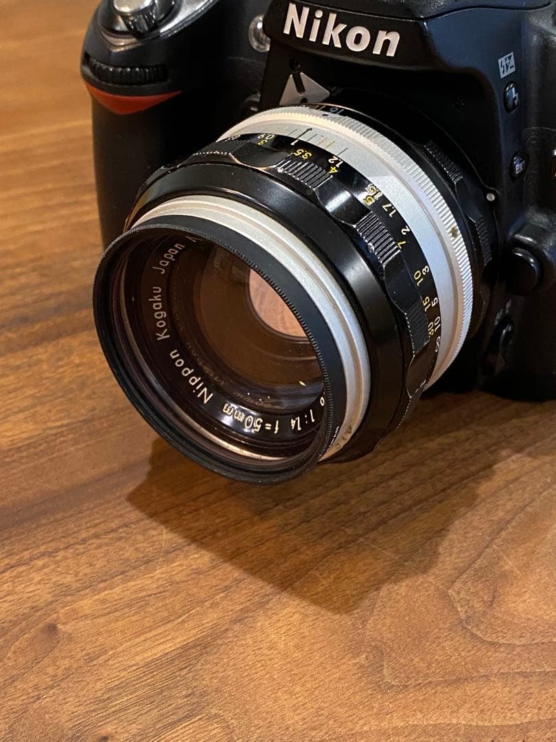 ニコン　Nikkor S auto 50mm f/1.4 単焦点オールドレンズ