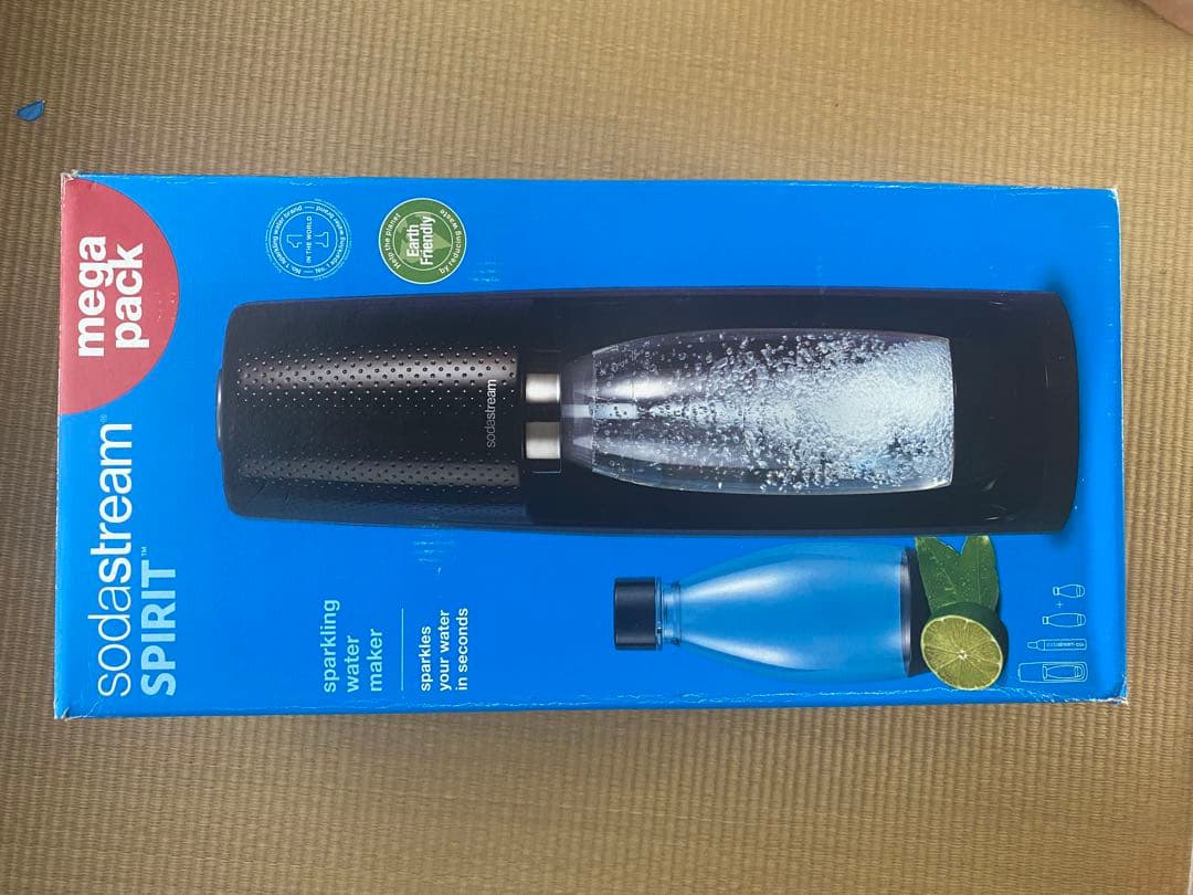 【新品】sodastream SPIRIT メガパック 炭酸水メーカー