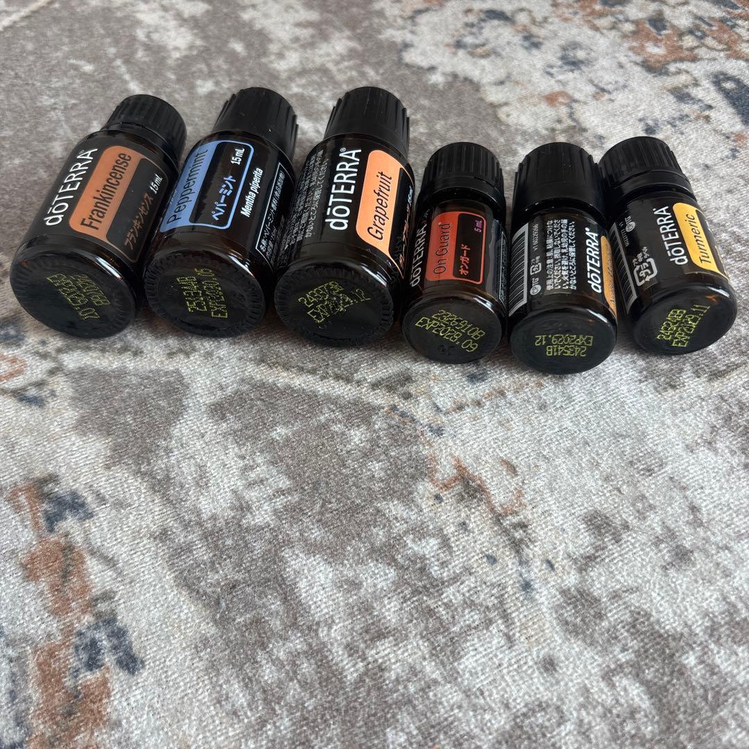 doTERRA エッセンシャルオイルセット６本セット