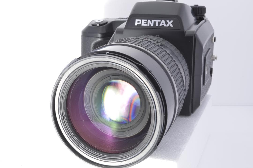 【極美品・完動品】PENTAX 645N レンズ2本、取説・その他 付属多数