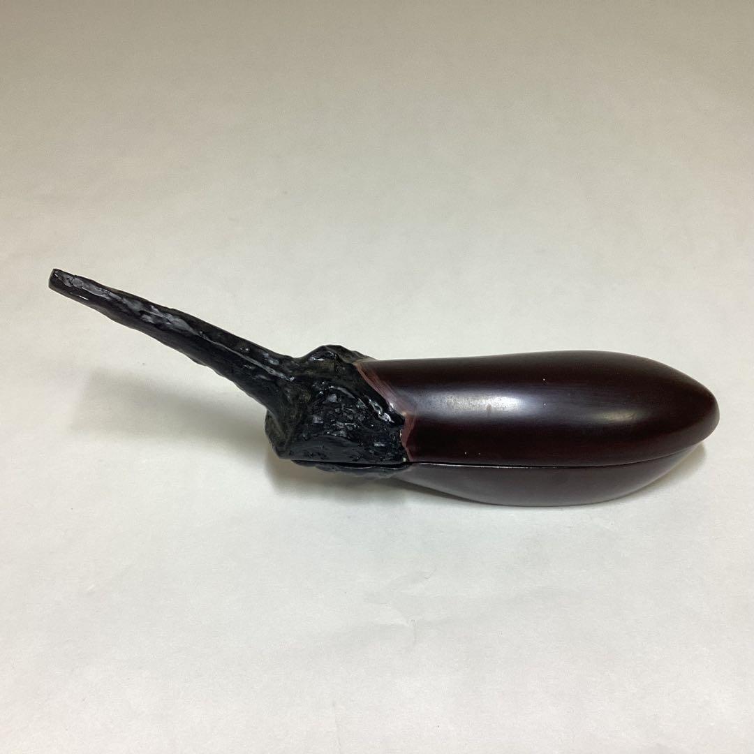 香合 茄子 葵春 木箱入 茶道具 古物品